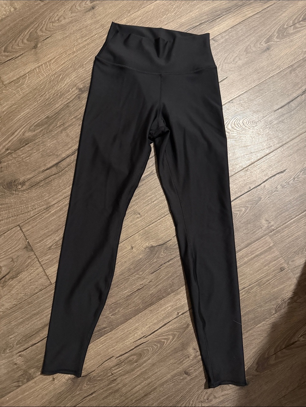 High-Waist Black Performance Leggings